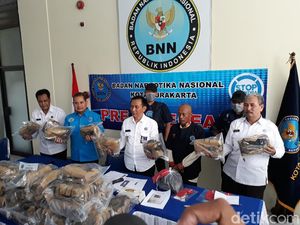 Antar 50 Kg Ganja Naik Bus, Kurir Ditangkap di Solo Antar 50 Kg Ganja Naik Bus, Kurir Ditangkap di Solo