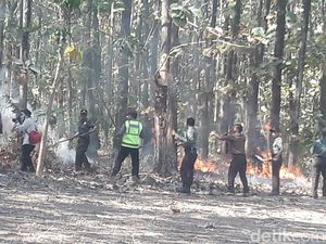Begini Cara Polisi di Probolinggo Antisipasi Kebakaran Hutan dan Lahan