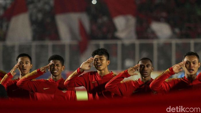 Timnas Indonesia mengalahkan Filipina di laga pertama Kualifikasi Piala Asia U-16 2020. (Foto: Rifkianto Nugroho/detikcom) Timnas Indonesia mengalahkan Filipina di laga pertama Kualifikasi Piala Asia U-16 2020. (Foto: Rifkianto Nugroho/detikcom)