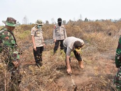 Padamkan Karhutla di Kalsel, Water Bombing Dijatuhkan 2 Kali Sehari