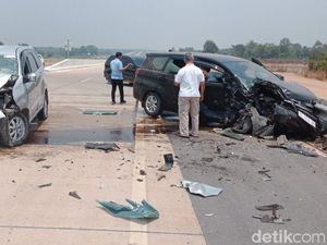 Kecelakaan di Tol Palembang-Lampung, 1 Orang Tewas Kecelakaan di Tol Palembang-Lampung, 1 Orang Tewas