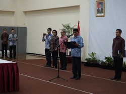 Minus Saut Situmorang, 4 Pimpinan KPK Lantik 2 Pejabat Baru