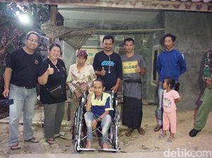 Pasutri Relawan Inkubator di Bogor Juga Pinjamkan Kursi Roda Gratis