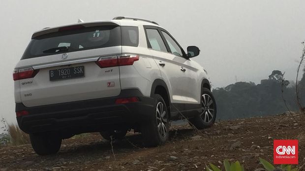Mobil didesain untuk kontur jalan perkotaan.