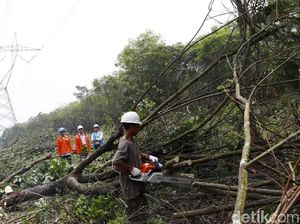 Sederet Penghalang SUTET Dirobohkan, Ini Penampakannya