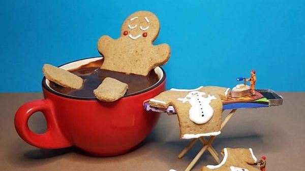 Kreatif! Chef Ini Bikin Dessert dengan Hiasan Miniatur Unik