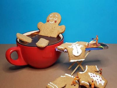 Kreatif! Chef Ini Bikin Dessert dengan Hiasan Miniatur Unik