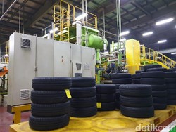 Beroperasi 24 Jam, Pabrik Ini Bisa Produksi 33 Ribu Ban Setiap Harinya