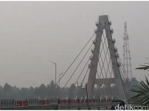 Kabut Asap Pekat Masih Selimuti Dharmasraya Sumbar