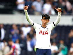 Tottenham memainkan permainan terbaiknya ketika diperkuat Son Heung-min. Pesepakbola Korea Selatan itu mengemas dua gol melawan Palace, yang menunjukkan skill, pergerakan, dan kemampuan kedua kakinya yang luar biasa. Foto: Getty Images