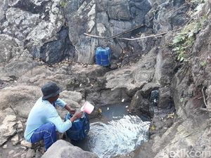 Anggaran Dropping Air BPBD Gunungkidul Hanya Cukup Hingga Awal Oktober