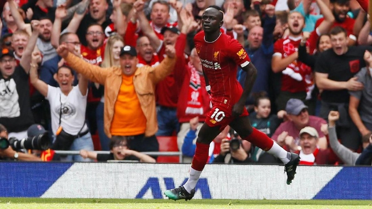 Sadio Mane menatap rekor Didier Drogba. (Foto: Jason Cairnduff /Action Images via Reuters)