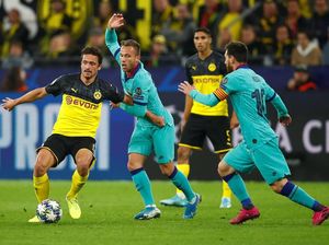 Serangan Balik Dortmund Bikin Barca Kesulitan