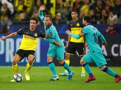 Serangan Balik Dortmund Bikin Barca Kesulitan