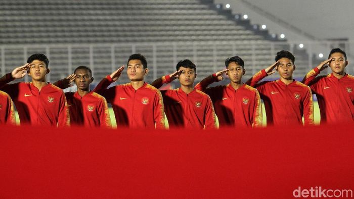 Indonesia menghadapi Brunei Darussalam di lanjutan Kualifikasi Piala Asia U-16 2020. (Foto: Rifkianto Nugroho/Detikcom) Indonesia menghadapi Brunei Darussalam di lanjutan Kualifikasi Piala Asia U-16 2020. (Foto: Rifkianto Nugroho/Detikcom)