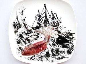 Artistik! Beragam Makanan Diubah Jadi Karya Cantik