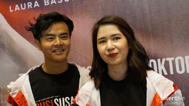 Laura Basuki dan Dion Wiyoko