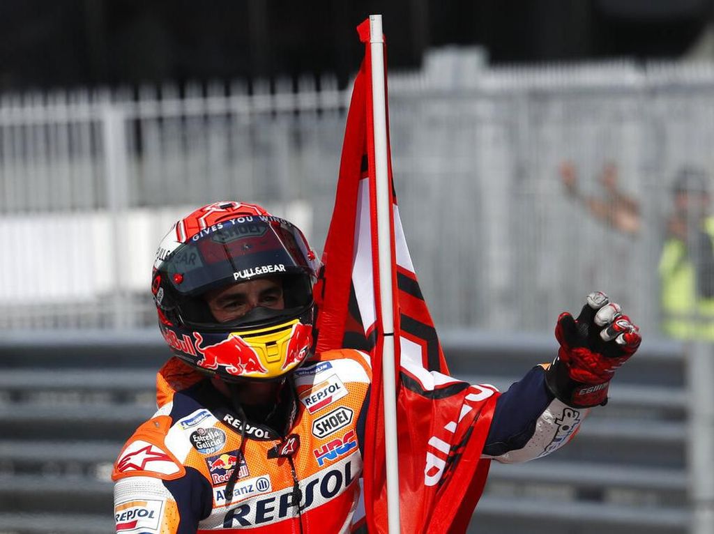 MotoGP Aragon: Marquez Buru Kemenangan ke-8 MotoGP Aragon: Marquez Buru Kemenangan ke-8