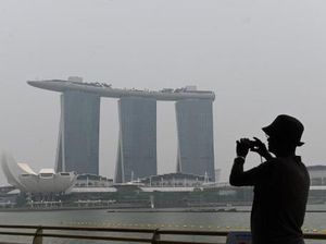 F1 Singapura Terancam Asap dari Indonesia, Begini Kondisi Kabut di Marina Bay Hari Ini F1 Singapura Terancam Asap dari Indonesia, Begini Kondisi Kabut di Marina Bay Hari Ini