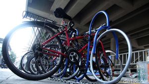 Asyik! Ada Parkir Sepeda Gratis untuk Penumpang MRT