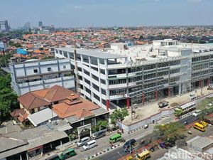 Pembangunan Park and Ride Terminal Joyoboyo Hampir Rampung