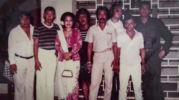 Gepeng sempat ikut dalam rombongan Srimulat tampil di rumah Presiden Soeharto.