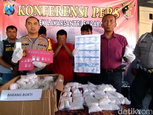 Polisi Bongkar Sindikat Pengedar Pil Koplo Jaringan Lapas Porong