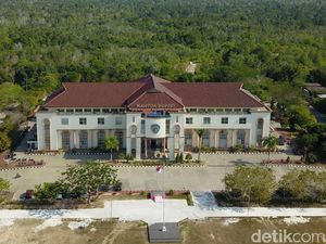 Kompleks Pemerintahan Ibu Kota Baru RI Dikelilingi Hutan Kompleks Pemerintahan Ibu Kota Baru RI Dikelilingi Hutan