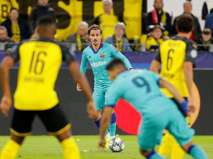 Antoine Griezmann masih butuh waktu adaptasi dengan Barcelona. (Foto: Leon Kuegeler/Reuters) Antoine Griezmann masih butuh waktu adaptasi dengan Barcelona. (Foto: Leon Kuegeler/Reuters)