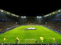 Dortmund vs Barca berlangsung di Signal Iduna Park, Rabu (18/9/2019) dinihari WIB. REUTERS/Thilo Schmuelgen.