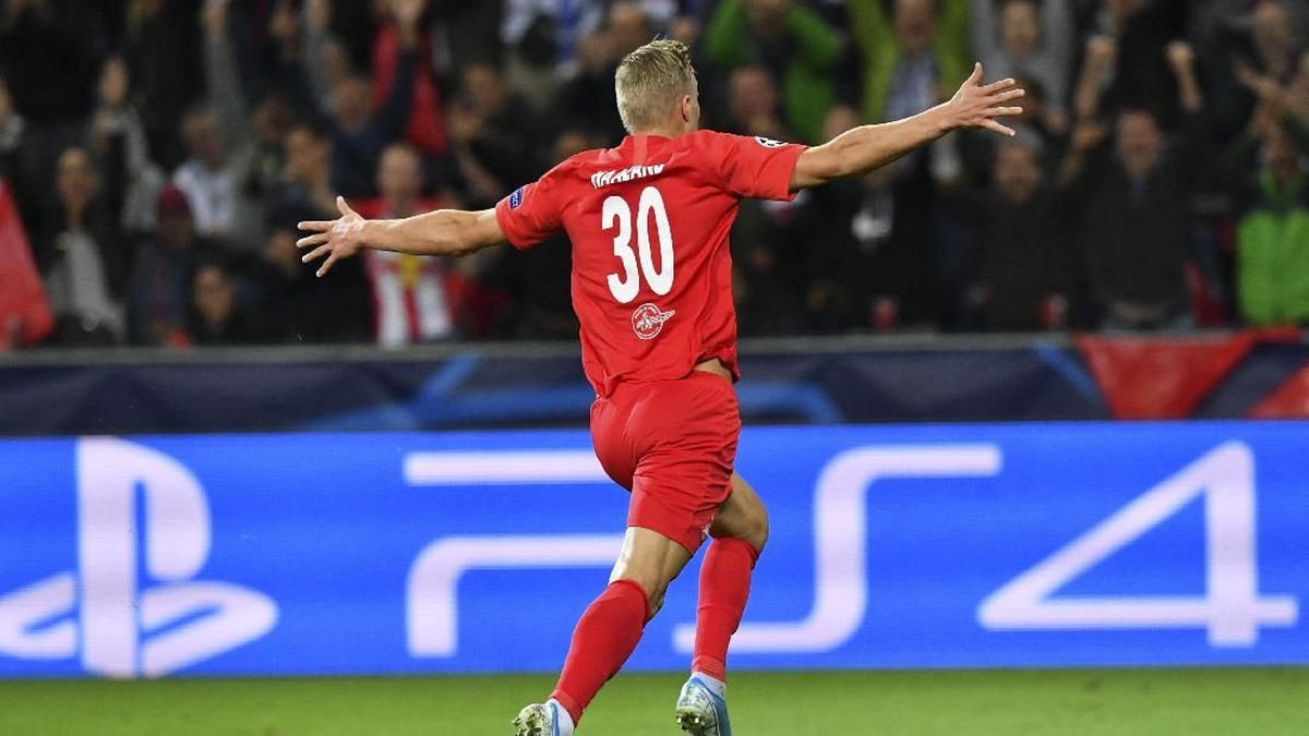 Erling Haaland mencetak hat-trick pada laga debut di Liga Champions (AP Photo/Kerstin Joensson)