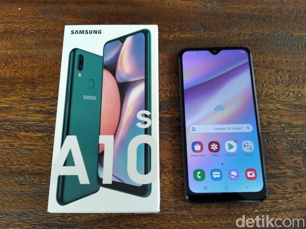 Penampakan Galaxy A10s, Ponsel Samsung Rp 1,9 Juta