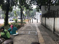 Tak Lagi di Trotoar Kebon Sirih, Para Pencari Suaka Kembali ke Kalideres