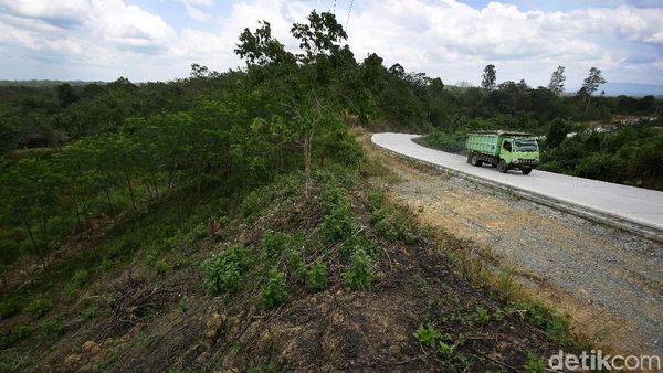 Potret Jalan Mulus Kabupaten Penajam