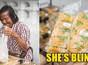 Karena Buta Roti Dagangan Nenek Ini Selalu Dicuri Orang