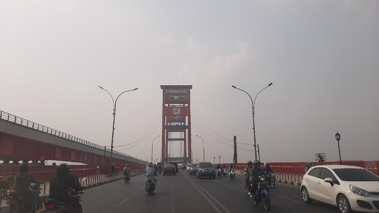 Kabut Asap, Udara Palembang Masuk Status Berbahaya