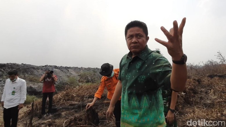 Gubernur Sumsel Ancam Cabut Izin Perusahaan Jika Tak Ikut Padamkan Api