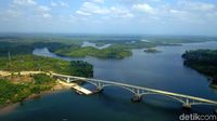 Indahnya Panorama Jembatan Pulau Balang Penajam