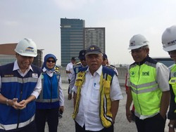 Pagi-pagi, Basuki Cek Tol Layang Japek