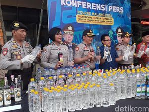Polisi: Ada Kadar Alkohol Tinggi di Darah 4 Warga Kota Malang yang Tewas