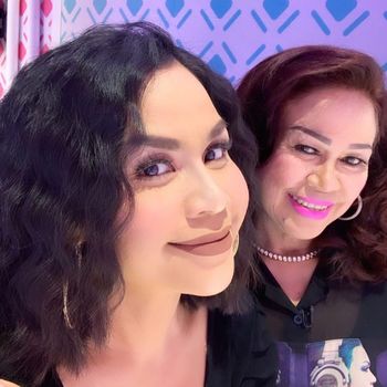 Melaney Ricardo dan sang ibu
