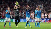 Hingga babak kedua usai, skor tetap 2-2. REUTERS/Sergio Perez.