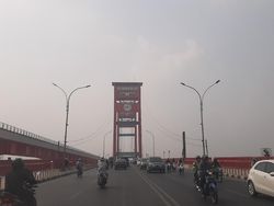 Kabut Asap Kembali Selimuti Palembang