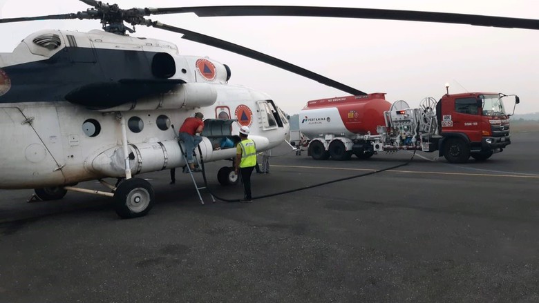 Pertamina Operasikan Refueller Avtur untuk Pasok Helikopter BNPB