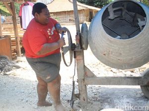 Sungadi, Pria Asal Sragen Ini Berbobot 140 Kg