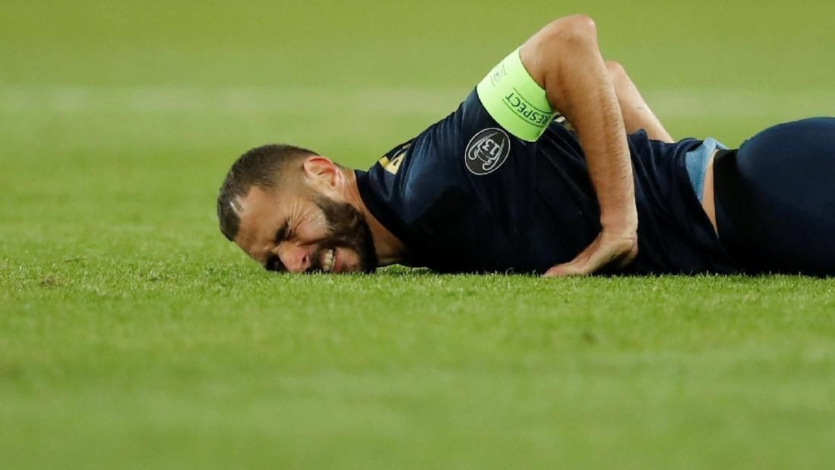 Real Madrid takluk 0-3 di markas PSG. (Foto: Benoit Tessier/REUTERS)