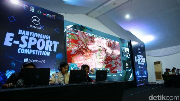 Foto Seru eSport di Banyuwangi