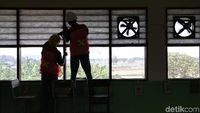 Siswa SMK Pasang Penyaring untuk Antisipasi Polusi Udara