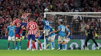 Hector Herrera di menit ke-90 pun sukses menggandakan skor. REUTERS/Sergio Perez.