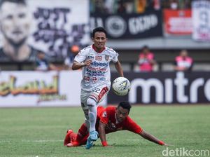 Persija Vs Bali United : Macan Kemayoran Tumbang 0-1